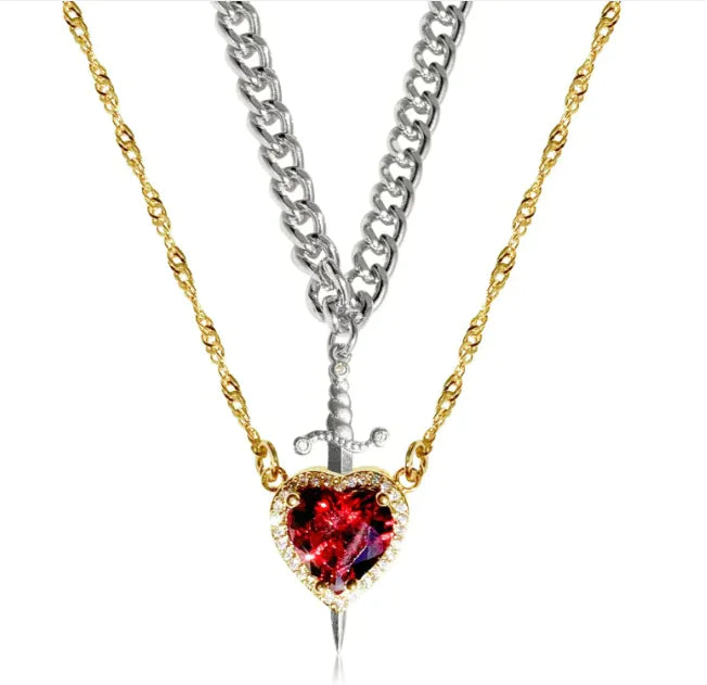 FOREVER HEART NECKLACE