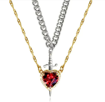 FOREVER HEART NECKLACE