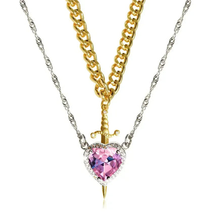 FOREVER HEART NECKLACE