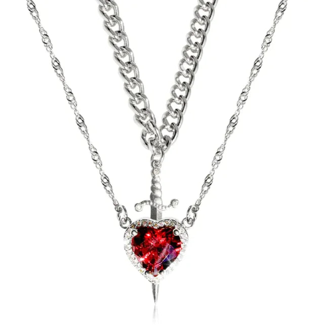 FOREVER HEART NECKLACE