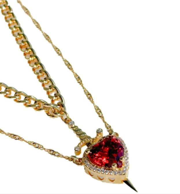 FOREVER HEART NECKLACE